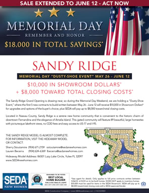 053123 SANDY RIDGE MEMORIAL DAY DUSTY SHOE EVENT-EXTENDED