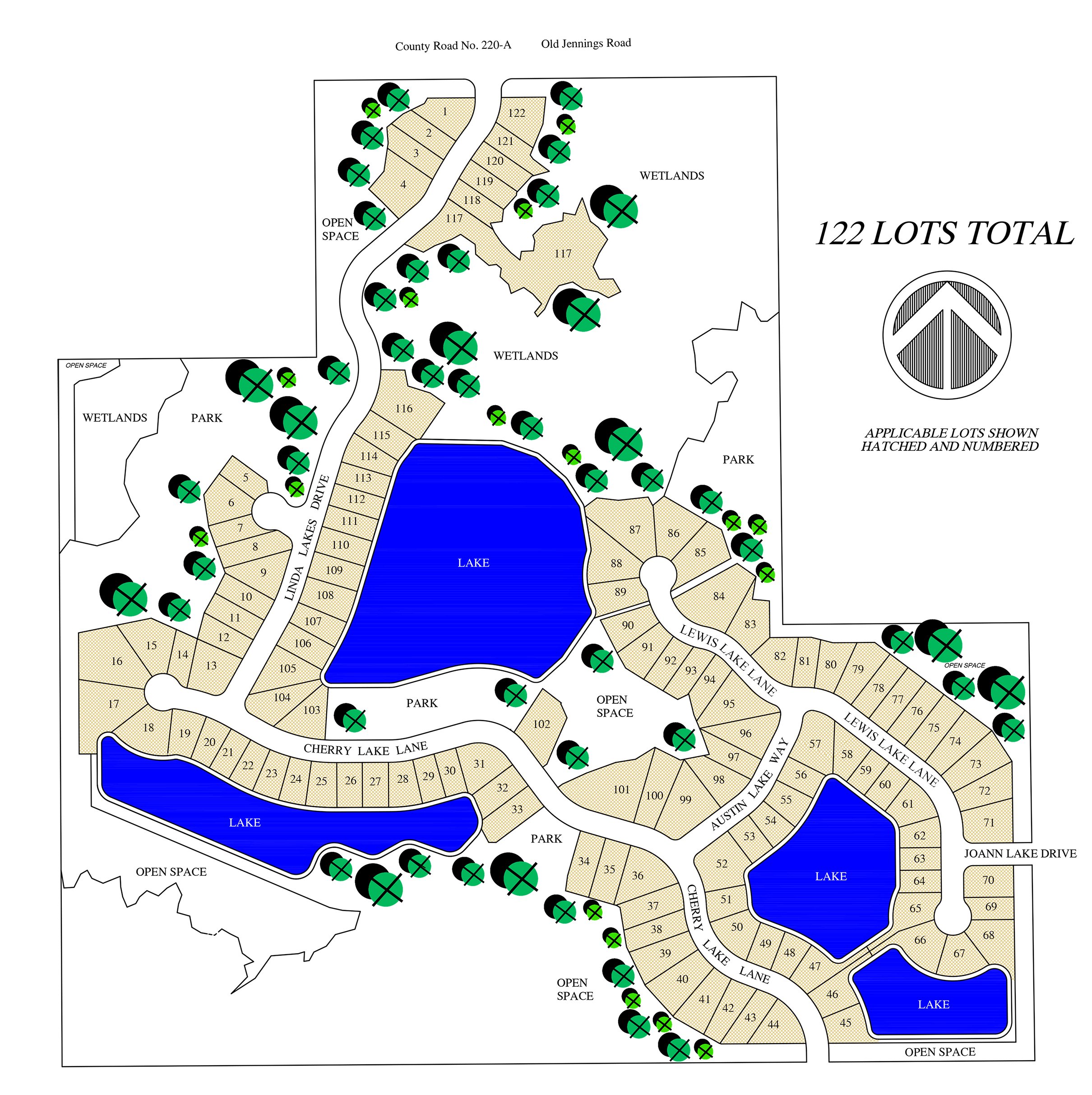 New Homes in Linda Lakes