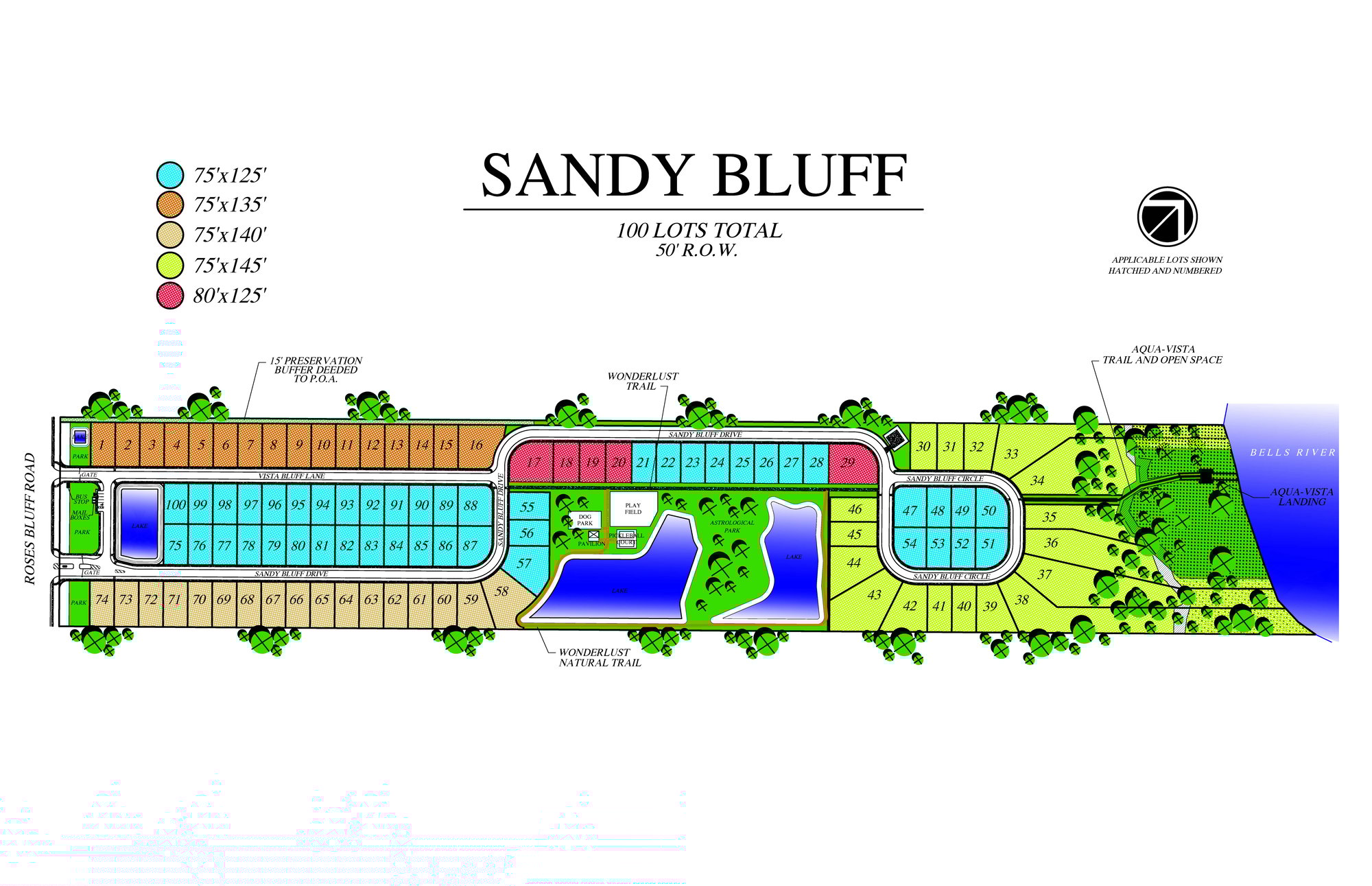 Sandy Bluff sales map 4-14-25