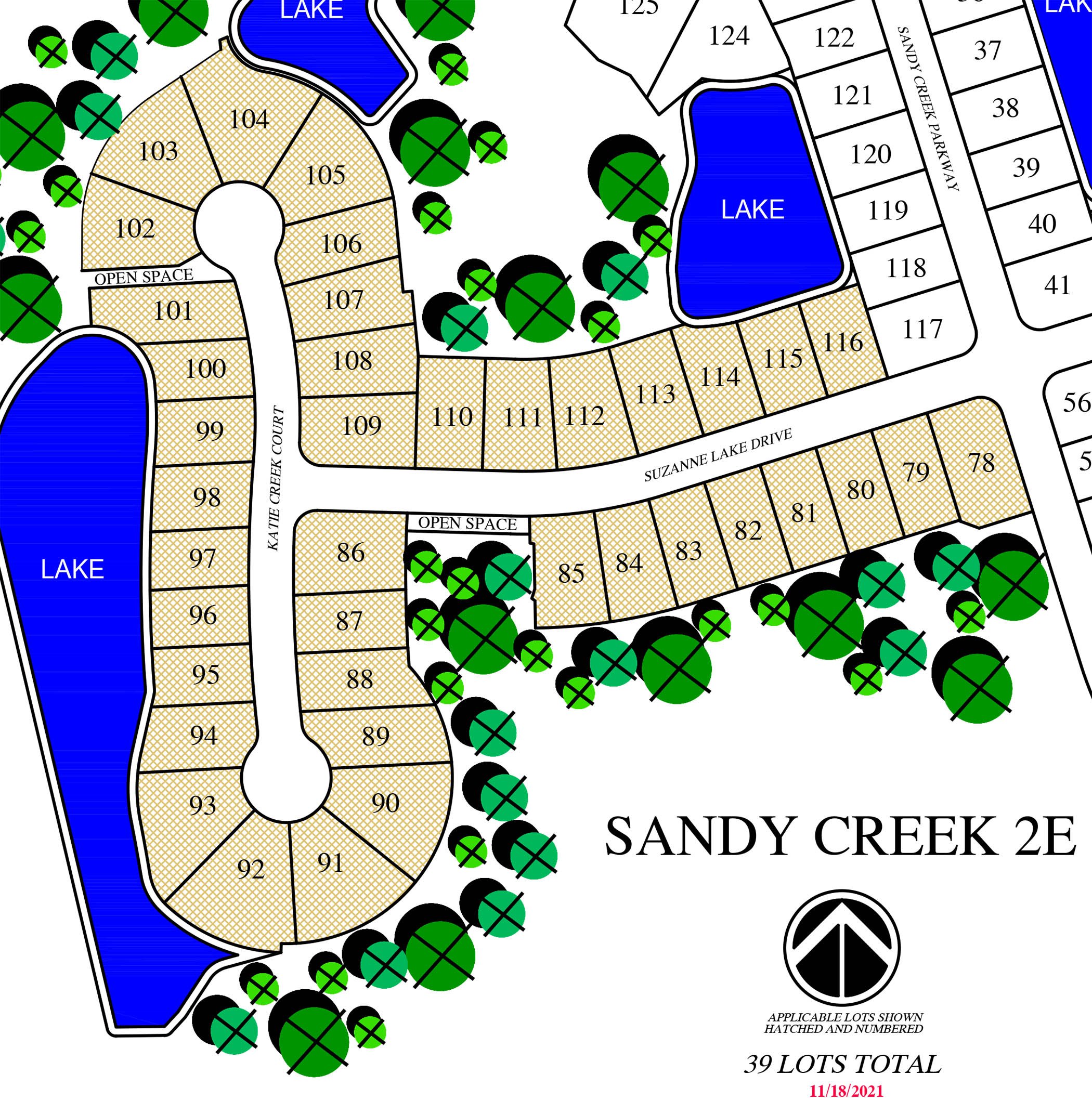 Sandy Creek 2E site map-1 Sandy Creek 2E site map-1
